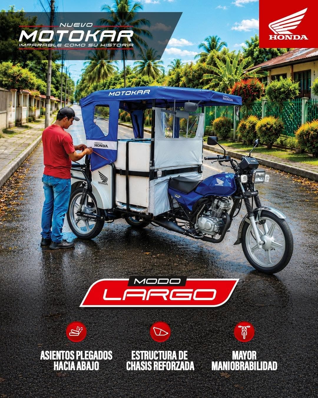 Motokar · Modo Cargo